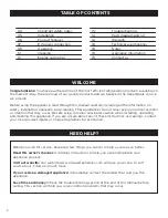 Preview for 2 page of Unique Classic UGP-175L UR W Owner'S Manual