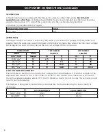 Preview for 8 page of Unique Classic UGP-175L UR W Owner'S Manual