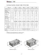 Preview for 23 page of Unique CU Series Service Manual And Spare Parts List