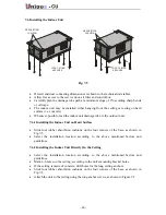 Preview for 52 page of Unique CU Series Service Manual And Spare Parts List