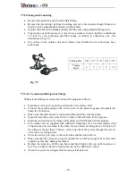 Preview for 55 page of Unique CU Series Service Manual And Spare Parts List