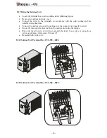 Preview for 62 page of Unique CU Series Service Manual And Spare Parts List