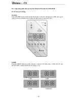 Preview for 75 page of Unique CU Series Service Manual And Spare Parts List