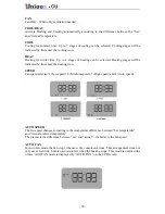 Preview for 76 page of Unique CU Series Service Manual And Spare Parts List