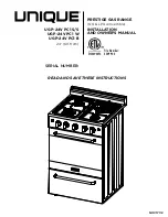 Unique Prestige UGP-24V PC1 B Installation And Owner'S Manual preview