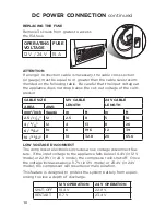 Preview for 10 page of Unique SOLAR POWERED DC CHEST FREEZER Owner'S Manual