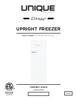 Preview for 1 page of Unique UGP-175L R AC Owner'S Manual