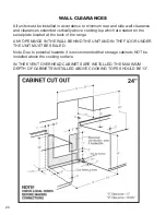 Preview for 20 page of Unique UGP-24CR B Owner'S Manual