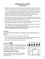 Preview for 35 page of Unique UGP-24CR B Owner'S Manual