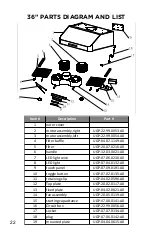 Preview for 22 page of Unique UGP-30RH PL1 Owner'S Manual