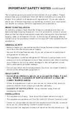 Preview for 5 page of Unique UGP-470L Owner'S Manual