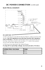 Preview for 9 page of Unique UGP-470L Owner'S Manual