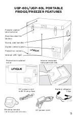 Preview for 5 page of Unique UGP-60L1 Owner'S Manual