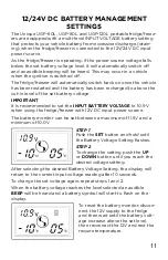 Preview for 11 page of Unique UGP-60L1 Owner'S Manual