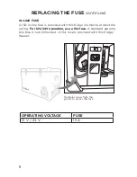 Preview for 8 page of Unique UGP-80L1 W Owner'S Manual