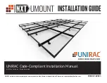 Предварительный просмотр 1 страницы UNIRAC NXT UMOUNT Installation Manual