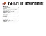 Предварительный просмотр 2 страницы UNIRAC NXT UMOUNT Installation Manual