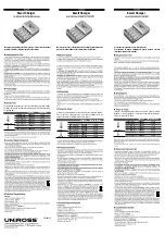 Preview for 1 page of UNIROSS C0149952 Quick Start Manual