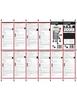 UNIROSS UNIVERSAL 320 Important Safety Instructions preview