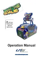 UNIS BEAT THE GOALIE Operation Manual preview