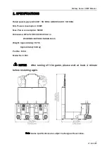 Preview for 6 page of UNIS C-531 Operation Manual