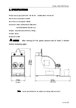 Preview for 6 page of UNIS C-558 Operation Manual