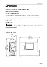 Preview for 6 page of UNIS Coconut Bash Operation Manual