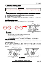 Preview for 14 page of UNIS Coconut Bash Operation Manual