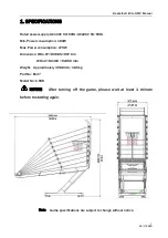 Preview for 6 page of UNIS ELITE GMP C-598 Operation Manual