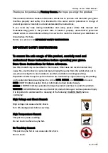 Preview for 4 page of UNIS Fantasy Soccer Operation Manual