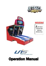 UNIS JETBALL ALLEY Operation Manual preview