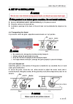 Preview for 10 page of UNIS JETBALL ALLEY Operation Manual