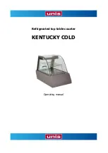 UNIS KENTUCKY COLD GN1 Operating Manual preview