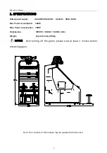 Preview for 5 page of UNIS RODEO RACE Operation Manual