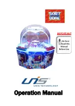 UNIS TICKET DOME Operation Manual preview