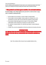 Preview for 5 page of UNIS TO THA NET JR. Operation Manual