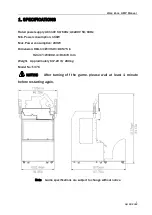 Preview for 6 page of UNIS WORK ZONE Operation Manual