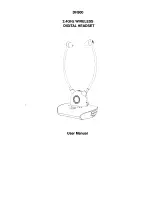 Unisar DH900 User Manual preview