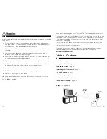 Preview for 2 page of Unisar TV Lister K4 TV865 Instruction Manual