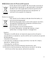 Preview for 5 page of Unisen KP-810-09S User Manual