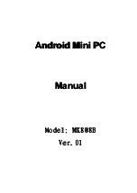 Preview for 1 page of Unisen MK808B Manual