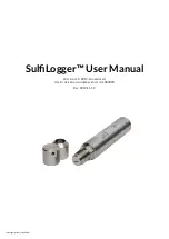 UNISENSE SULFILOGGER User Manual preview