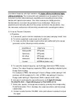 Preview for 13 page of UNISource Corporation FG-8102 Operation Manual