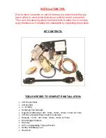 Preview for 2 page of Unisteer ELECTRA-STEER 8051510 Installation Manual