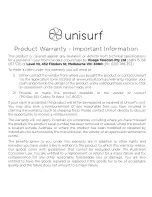 Preview for 2 page of Unisurf U2 Quick Start Manual