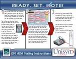 Preview for 3 page of unisyn OpenElect OVI-VC Instructions