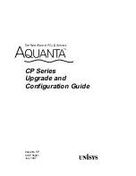 Preview for 1 page of Unisys Aquanta CP Series Configuration Manual