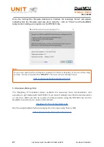 Preview for 27 page of UNIT ELECTRONICS DualMCU Product Reference Manual