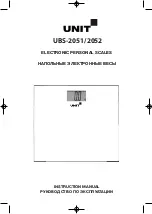 Preview for 1 page of Unit UBS-2051 Instruction Manual