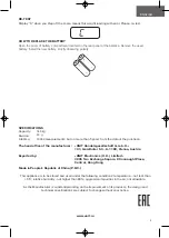 Предварительный просмотр 4 страницы Unit UBS-2058 Instruction Manual